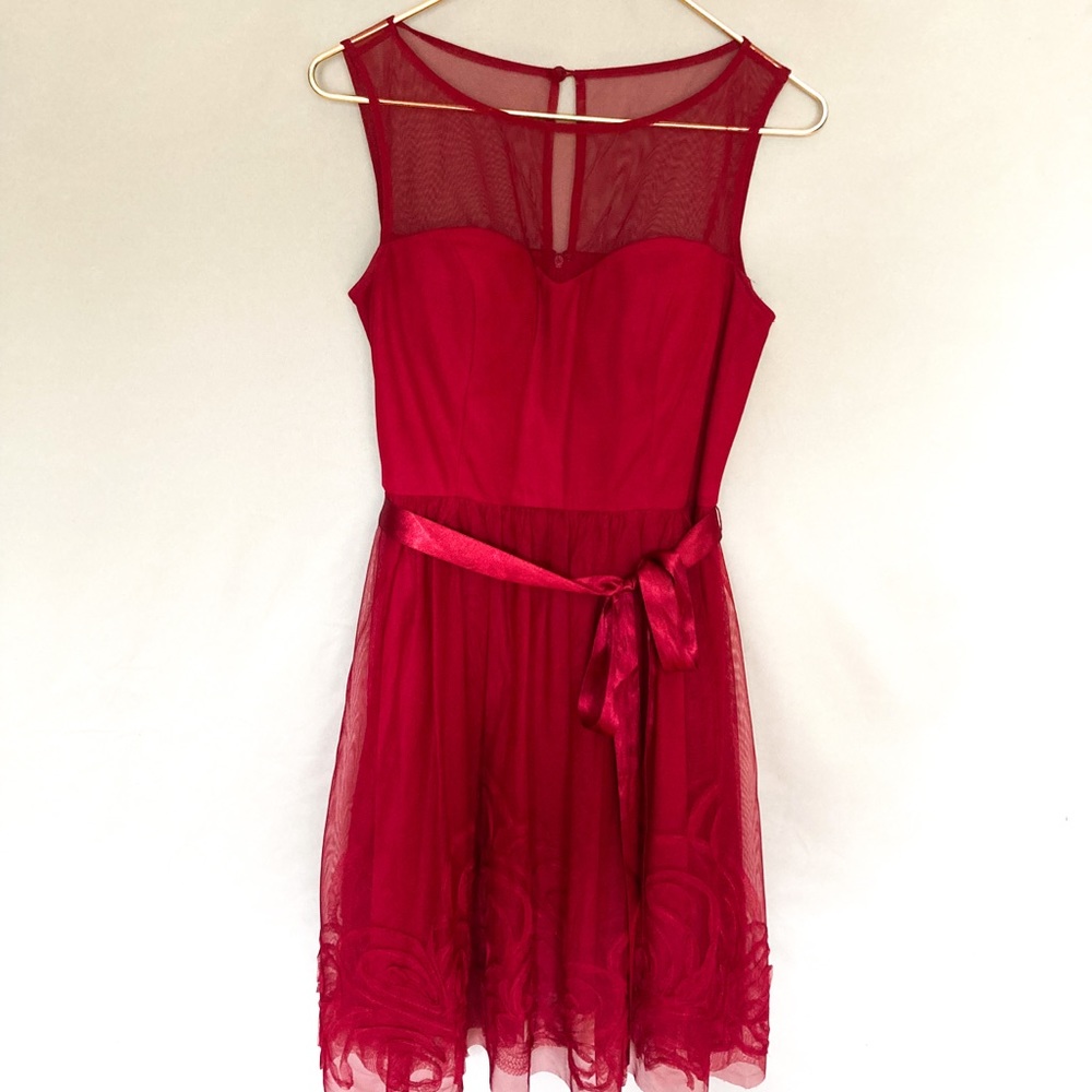 Red David’s Bridal Dress
